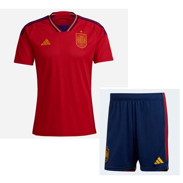 Camiseta España 1ª Niño 2022 2023